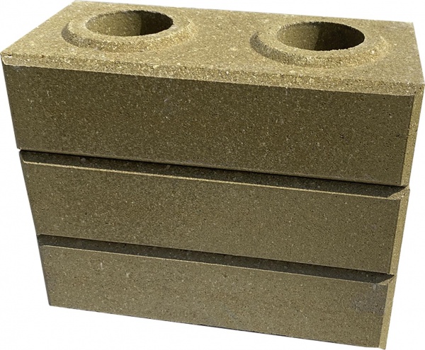 Цегла гіперпресована LEGO-FASAD гладка жовта