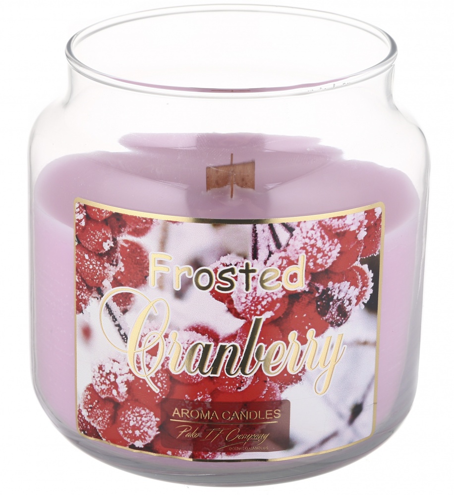 Свеча ароматическая Pako-If Frozen cranberry 350 г