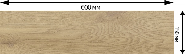 Плитка Golden Tile Kronewald бежевый 971920 15x60 