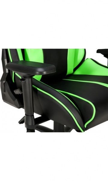 Крісло GT Racer X-0719 чорно-салатовий 