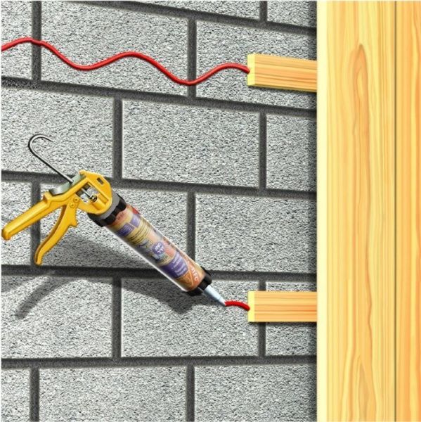 Герметик полиуретановый Sika Sikaflex-11FC колбаса черный 600мл