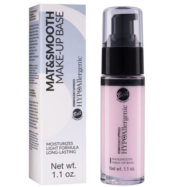 База под макияж Bell Hypo Allergenic Mat & Smooth натуральный 30 г 