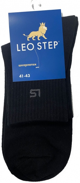 Шкарпетки чоловічі Classic 13 см р. 27 чорний 1 пар 