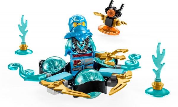 Конструктор LEGO NINJAGO Суперсила дракона Нії дрейф спін-джитсу 71778