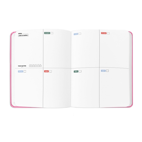 Блокнот I HAVE A PLAN розовый Orner