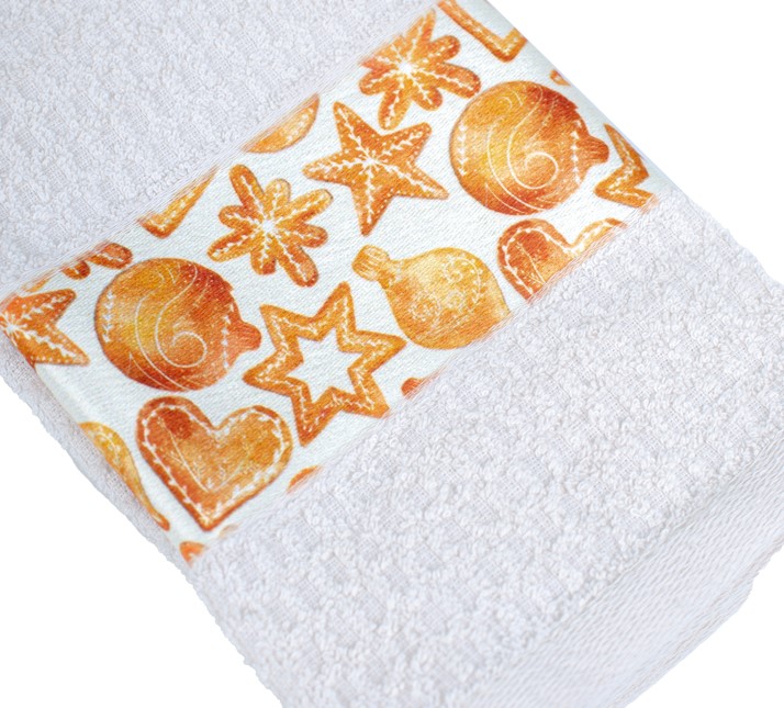 Рушник махровий Merry Christmas 40x60 см в асортименті La Nuit