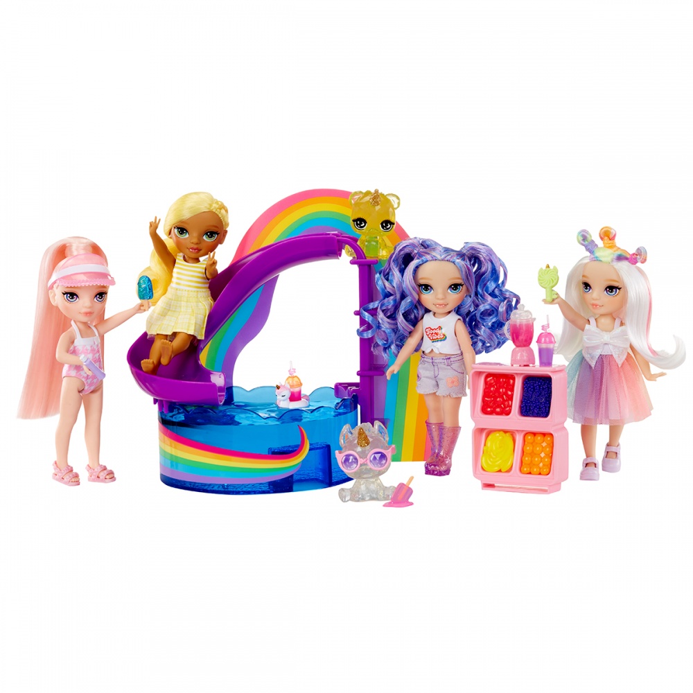 Набор с куклой MGA Entertainment Радужный праздник в бассейне 522249