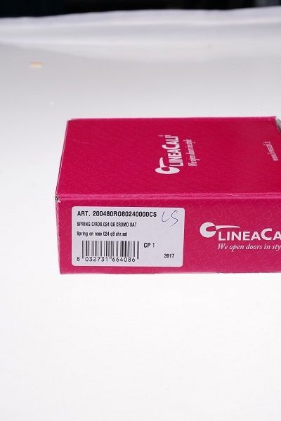 Ручка дверная Linea Cali Spring 024 матовый хром