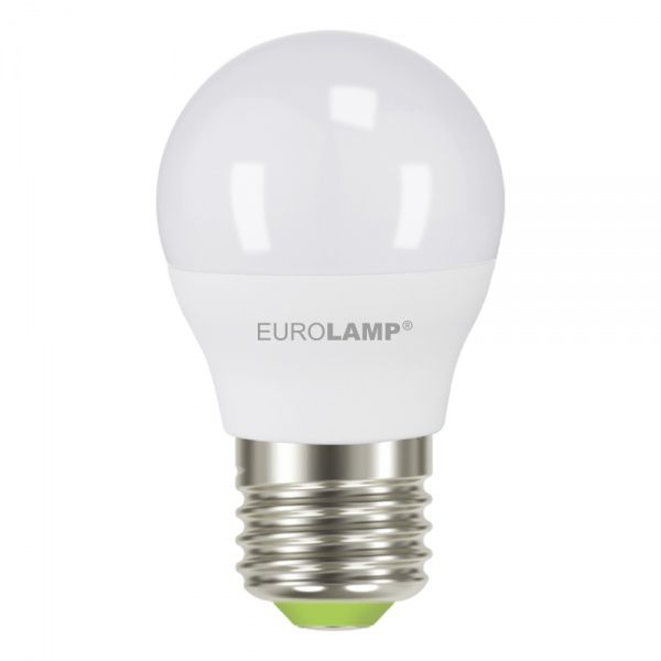 Лампа світлодіодна Eurolamp 2 шт./уп. 7 Вт G45 матова E27 220 В 4000 К MLP-LED-G45-07274(E)