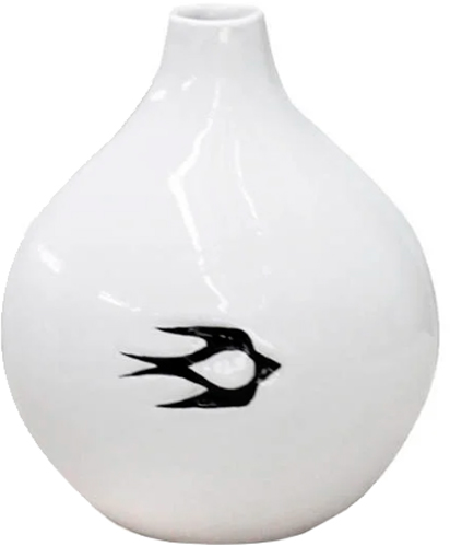 Ваза 1605-14 белая 12х12х14 см