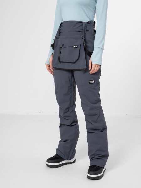 Брюки 4F WOSNOWBOARD TROUSERS SPDS002 H4Z22-SPDS002-23S р. S серый