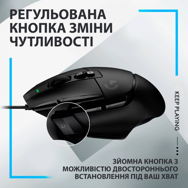 Мишка Logitech G502 X black (910-006138) 