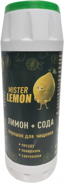 Порошок для чистки Mister LEMON антибактериальный 500 г