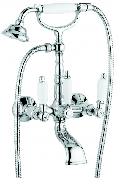 Душевой гарнитур Emmevi Rubinetterie ДЕКО КЕРАМИКА (выс.) CR12161