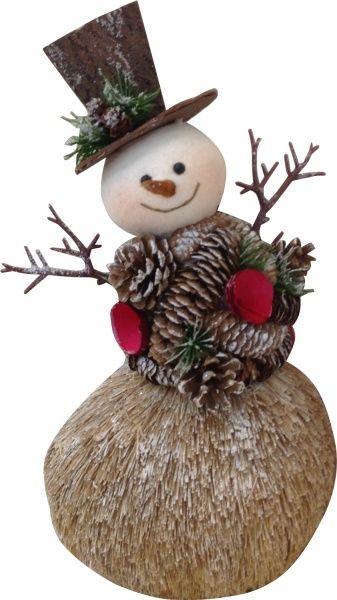 Декорація новорічна Сніговик 24х32 см EPI-G3204-7 
