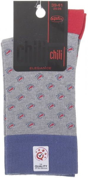 Шкарпетки чоловічі CHILI CHILI ELEGANCE 163 точка р. 25-26 різнокольоровий 
