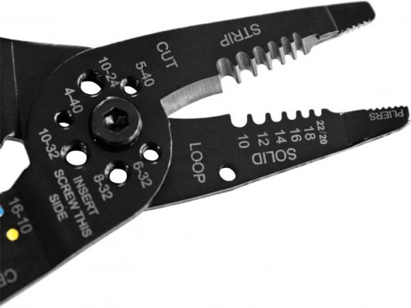 Кліщі для зняття ізоляції S&R 205 мм 580020205