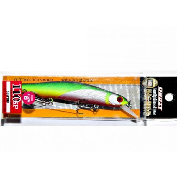 Воблер Grows Culture Orbit (537R) Mag-drive System 16,5 г 110 мм multicolor