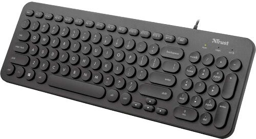 Клавіатура Trust MUTO SILENT (23408) black 