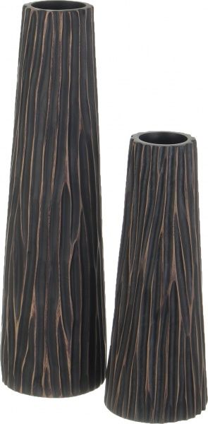 Ваза для квітів Top 13,5х13,5х47 см коричнева