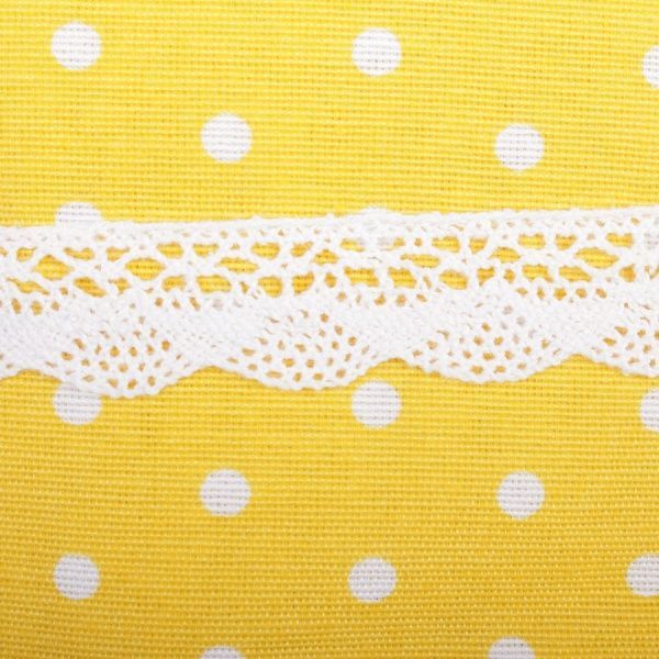 Прихватка-варежка Горох желтый Прованс 