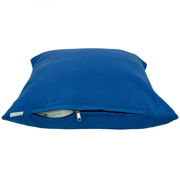 Подушка декоративна 45x45 см синій Homeline 