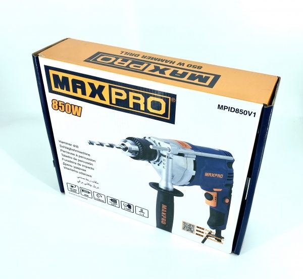 Дриль ударний Max pro MPID850V1