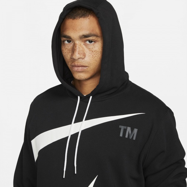 Джемпер Nike M NSW SWOOSH PO SBB HOODIE DD6011-010 р. S чорний