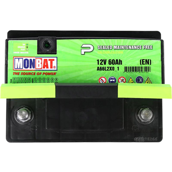Акумулятор Monbat P 12V 60Ah 620A R+