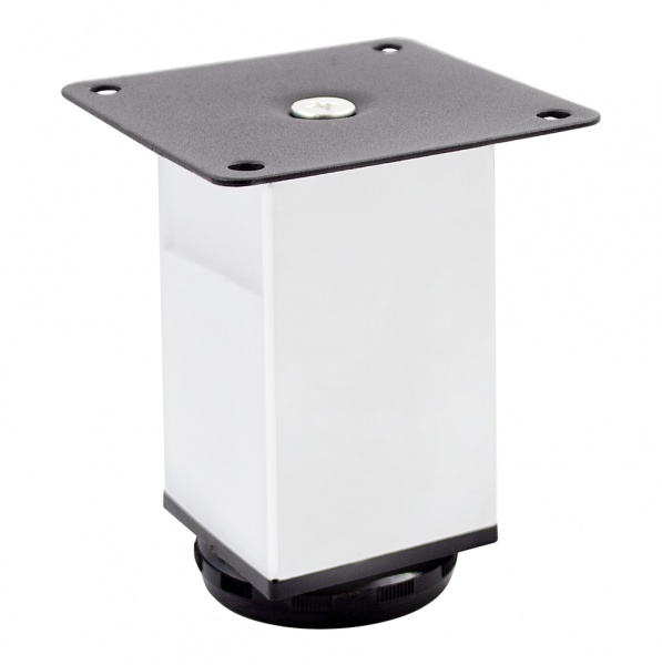 Мебельная ножка Comit квадратная 50х50х100 мм хром 