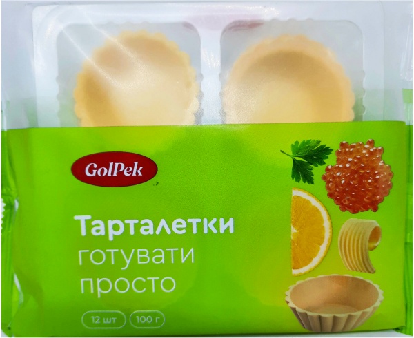 Тарталетка Golpek універсальна 100 г