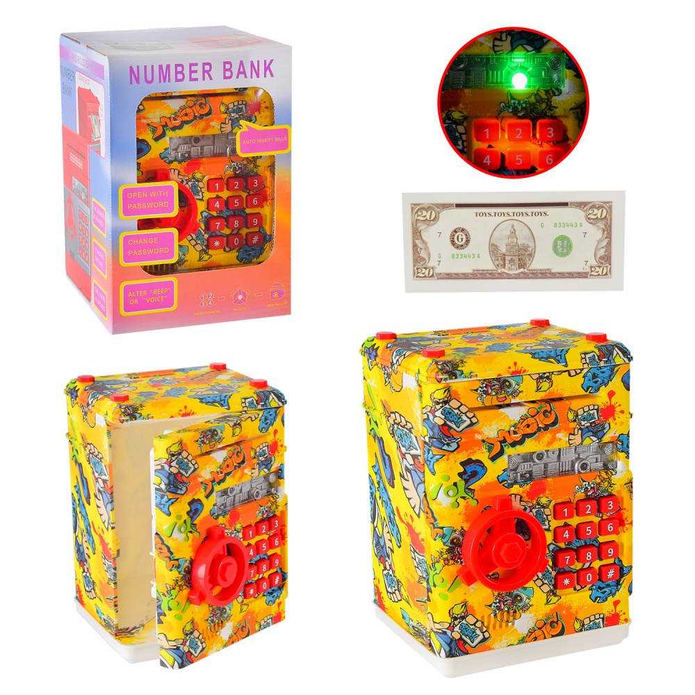 Сейф игровой Shantou Копилка 881506E/F/G/H