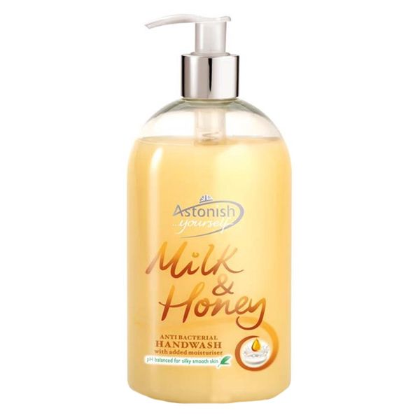 Мило рідке Astonish Молоко і мед 500 мл