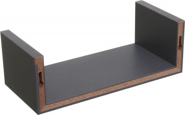 Комплект полок Нанси 12 мм 42х10х10 см серый 