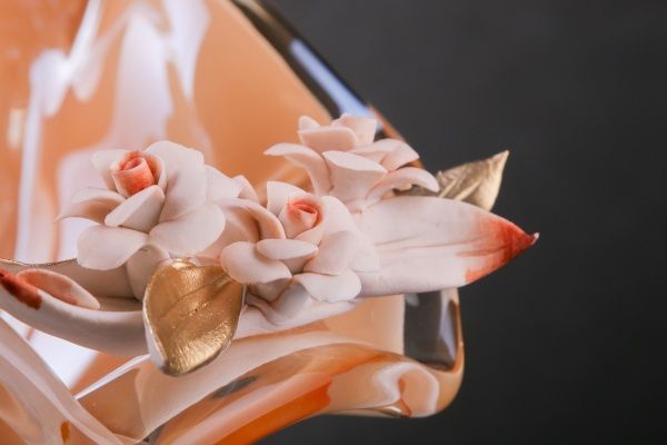 Ваза для фруктів Desy 30х36х31 см White cristal