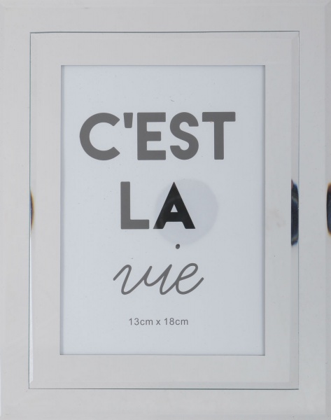 Рамка для фото La Vie 1 фото 13х18 см серебряный 