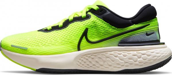 Кроссовки Nike ZoomX Invincible Run Flyknit CT2228-700 р.US 13 салатно-черный