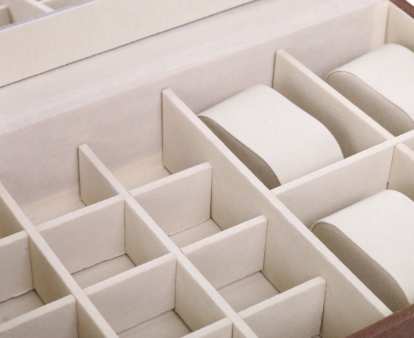 Скриня Royal Taupe для ювелірних виробів 250х160х70 мм 