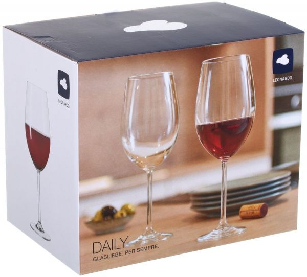 Набор бокалов для вина DAILY 640 мл 6 шт. Leonardo 