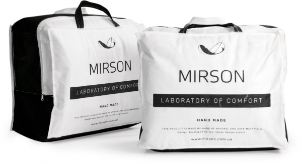 Одеяло Eco Line Hand Made №641 зимнее с эвкалиптом (2200000857774) 140x205 см MirSon белый