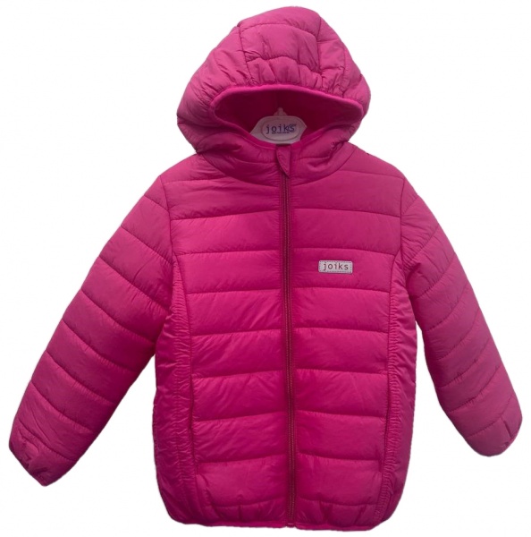 Куртка дитяча для дівчаток JOIKS р.122 малиновий KD-10/122 