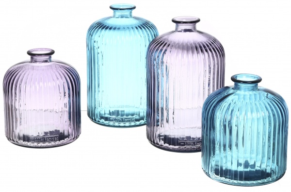 Ваза скляна San Miguel Daroca 18 см мальва 