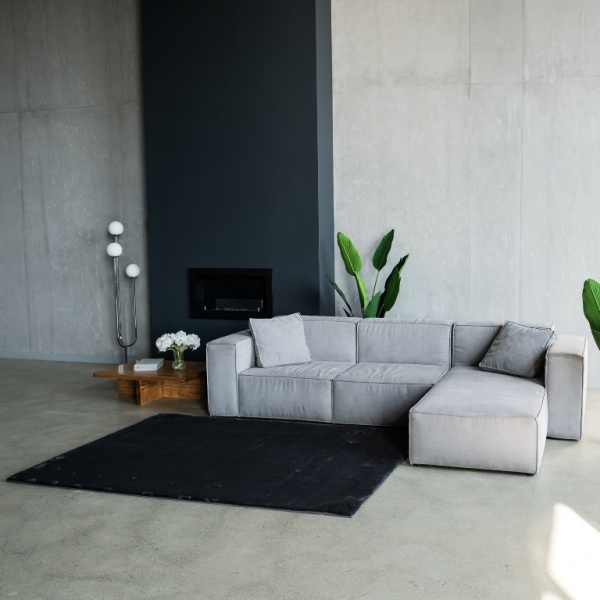 Килимок Dariana Rabbit Classic 120x180 см dark grey 