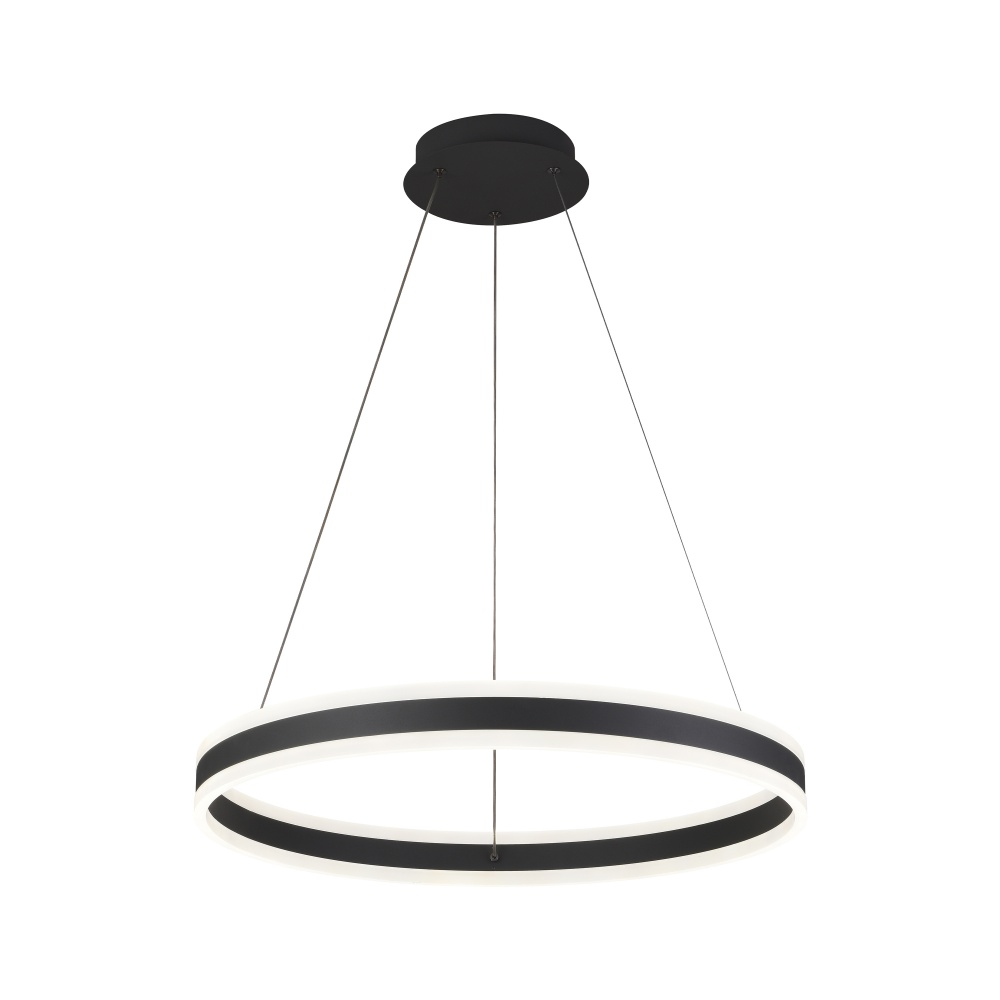 Люстра Miorro LED Montana пульт ДУ 2700-6000К 4200Лм 1000х600мм алюм/акрил 1x94 Вт LED-модуль черный 51-313-021