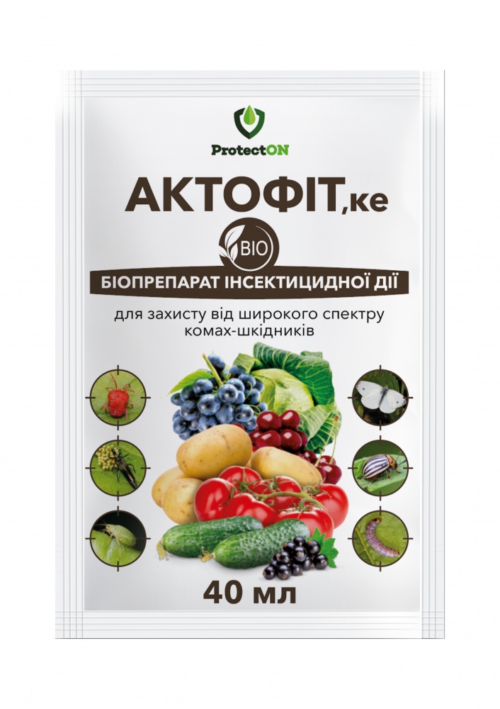 Биоинсектицид ProtectON Актофит к.е. 40 мл