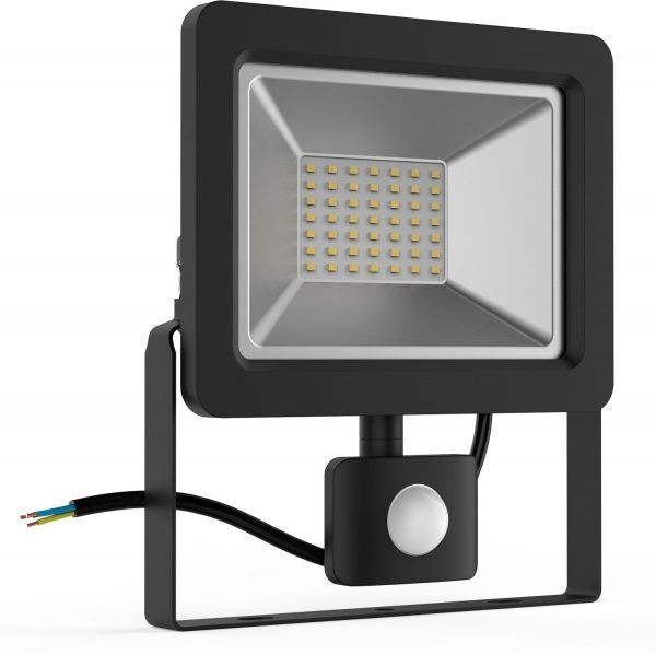 Прожектор с датчиком движения Gauss LED 50 Вт IP65 черный 