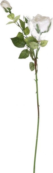 Рослина штучна Троянда 73 см біла Девілон