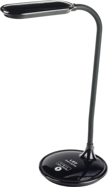 Настольная лампа офисная Divya черный RE 1208-3 