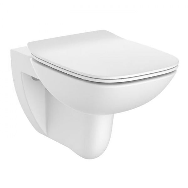 Унитаз подвесной ROCA Debba A34S998000 с сиденьем Slim Soft-close