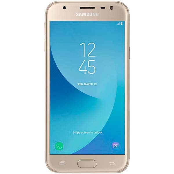 Смартфон Samsung Galaxy J3 2017 (SM-J330FZDDSEK) gold